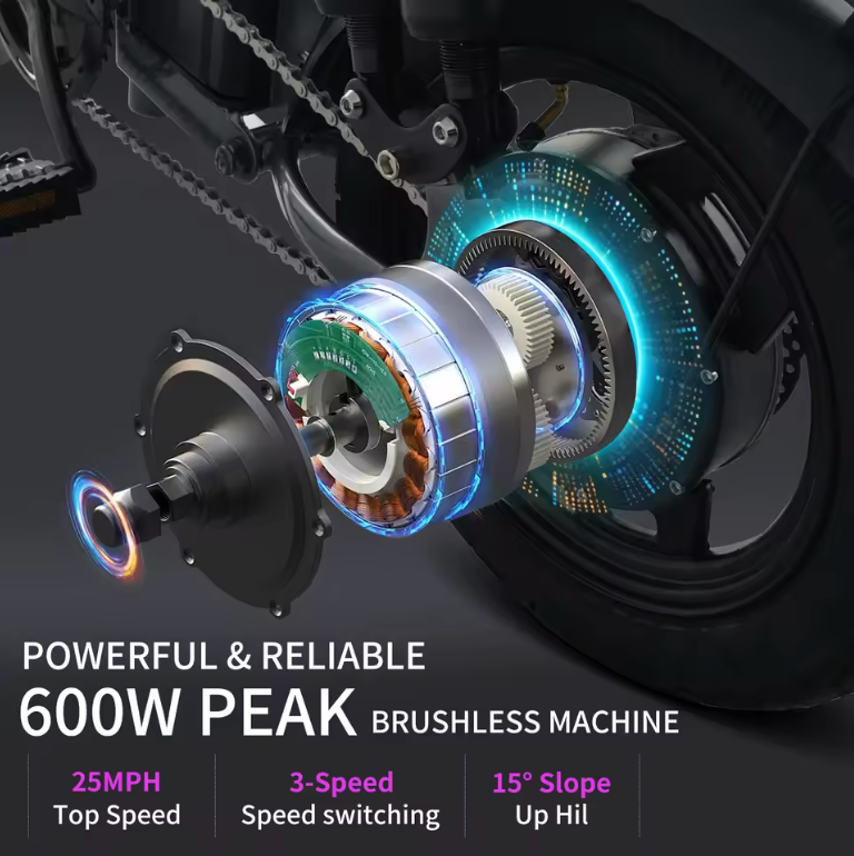 600W Folding E-bike