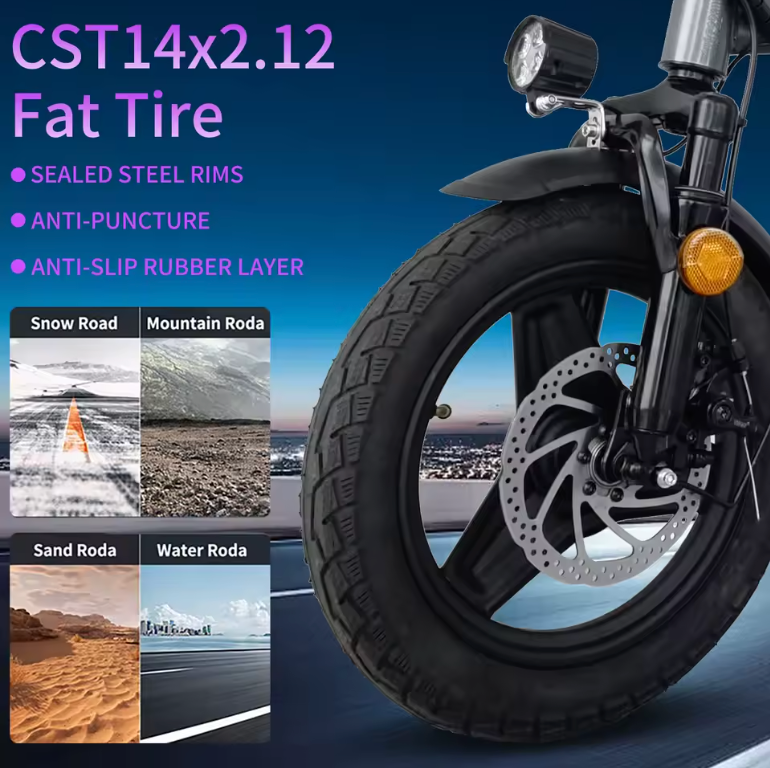 600W Folding E-bike