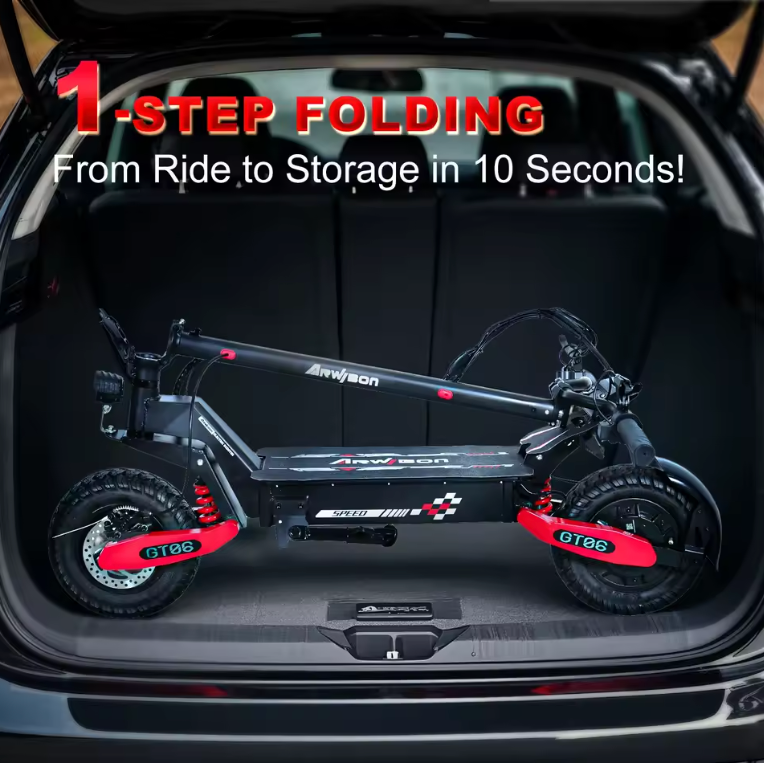 Arwibon GT06 1200W Foldable E-Scooter